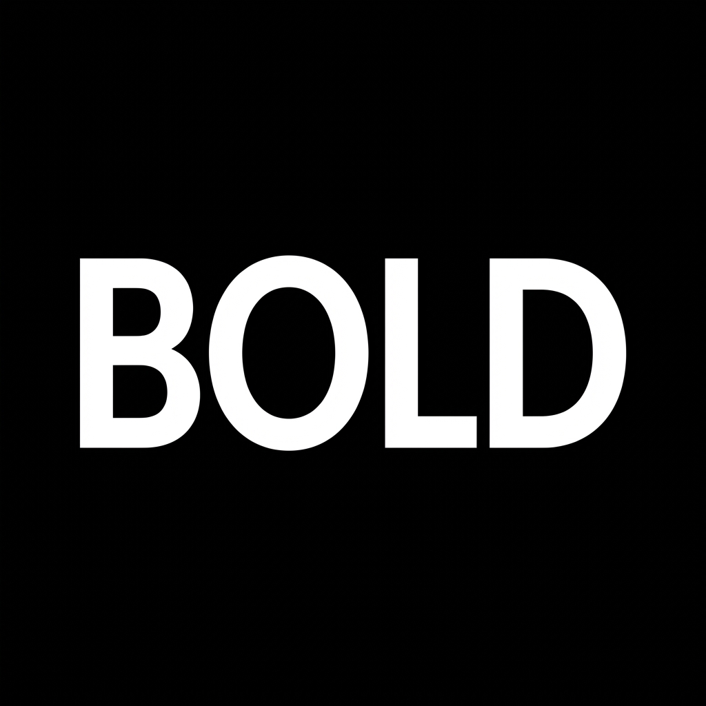 Bold Logo
